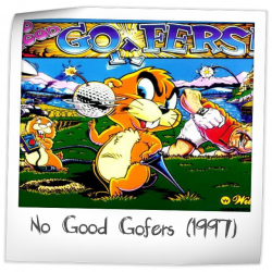 No Good Gofers Pinball Machine by Williams