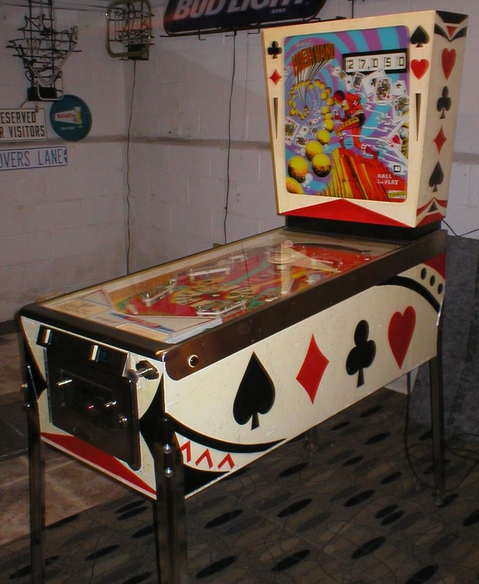 High Hand Pinball Machine (Gottlieb, 1973) - Image gallery | Pinside ...