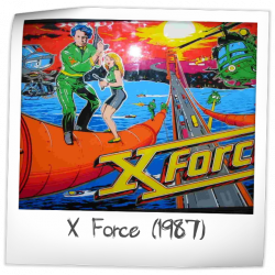 X Force Pinball Machine Tecnoplay 1987 Pinside Game Archive