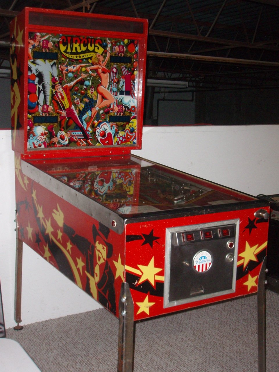 pinball circus pinball machine