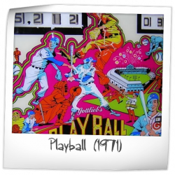 gottlieb playball pinball machine