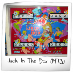 Jack In The Box Pinball Machine (Gottlieb, 1973) | Pinside Game Archive