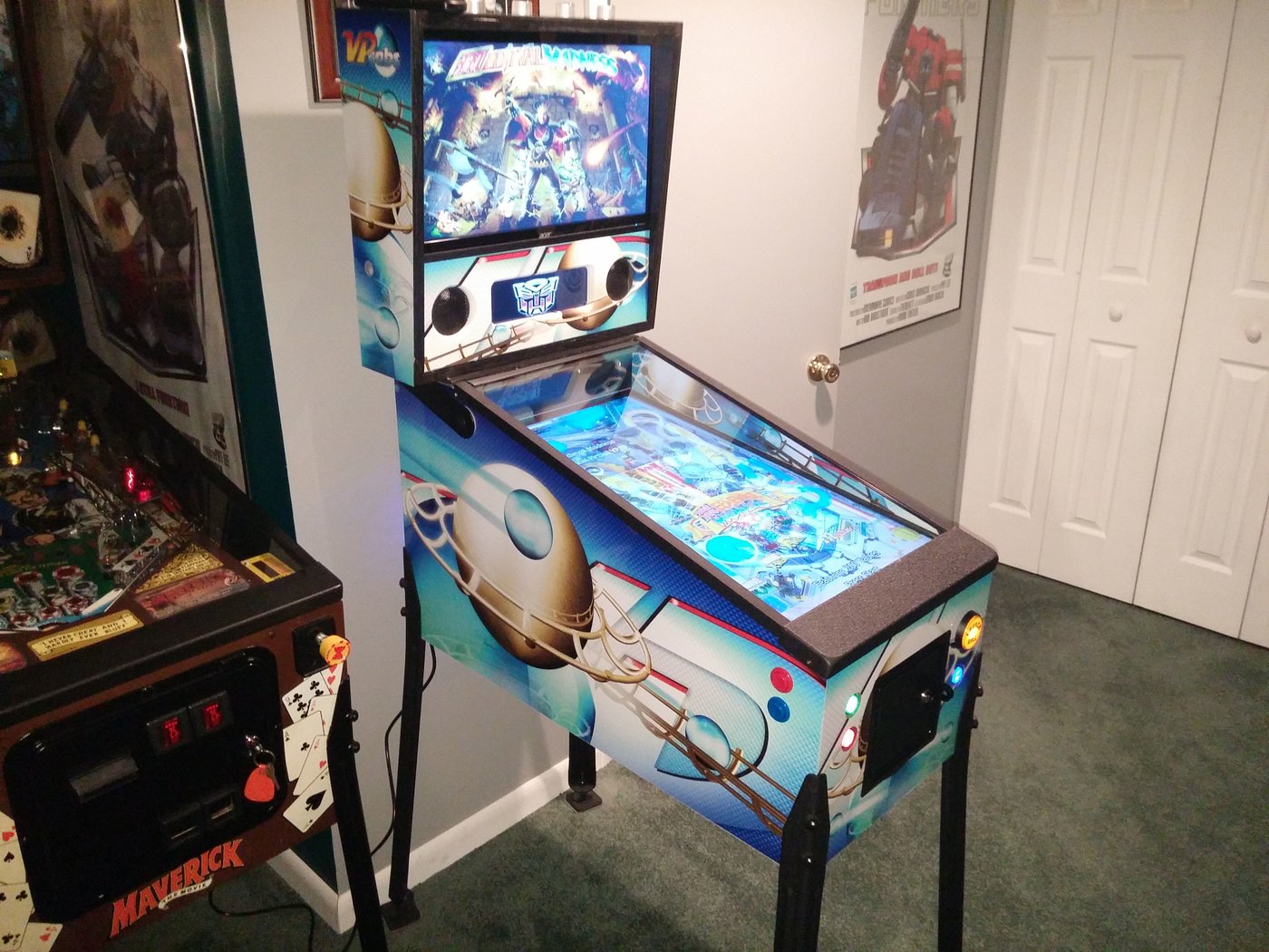 visual pinball cabinet for sale