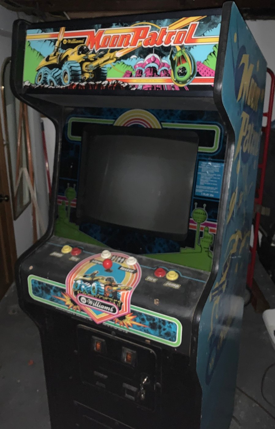 Williams Moon Patrol 1982 Arcade For Sale Pinside Market