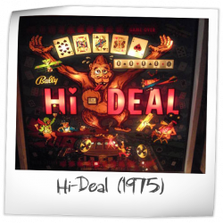 Hi Deal Pinball Machine Bally 1975 Pinside Game Archive