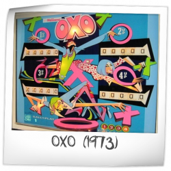 Pinball Fundi - OXO by Williams. Another great