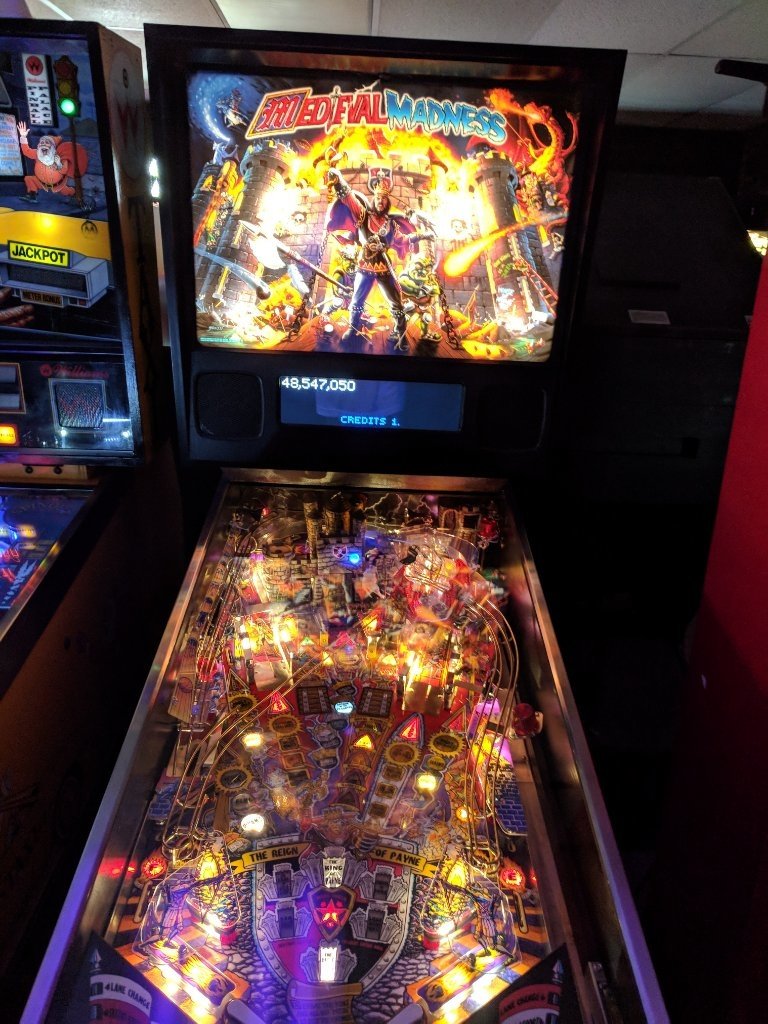 pinball factory medieval madness