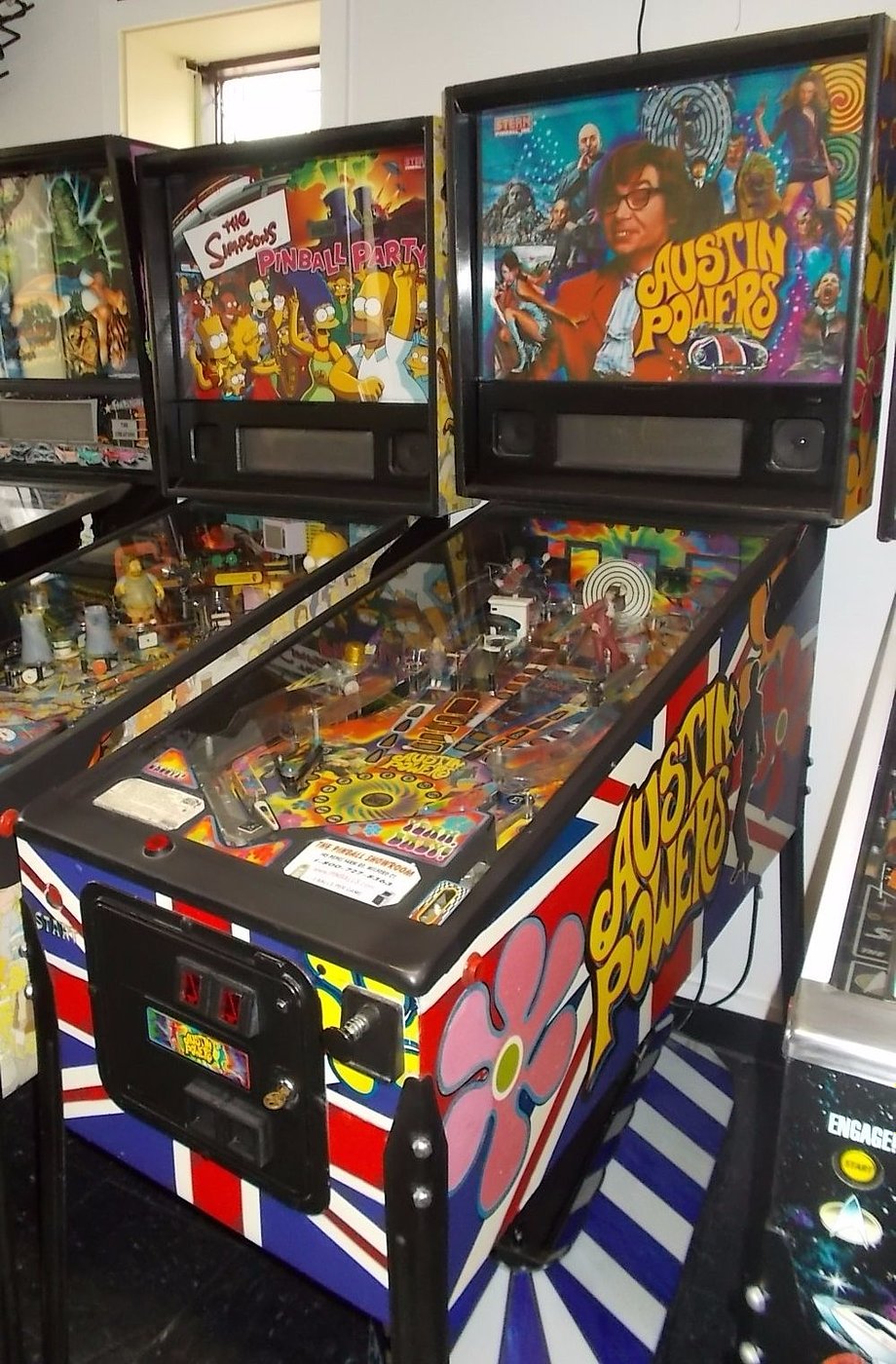 austin powers pinball machine for sale