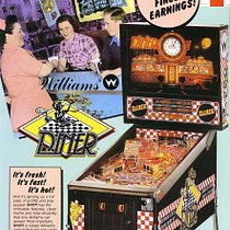 diner pinball machine for sale