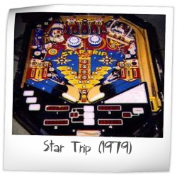 1979 Game Plan Family Fun Star Trip pinball super kit 