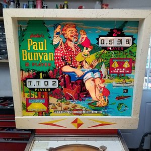 paul bunyan pinball machine value