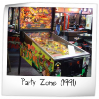 PartyZone Pinball Machine