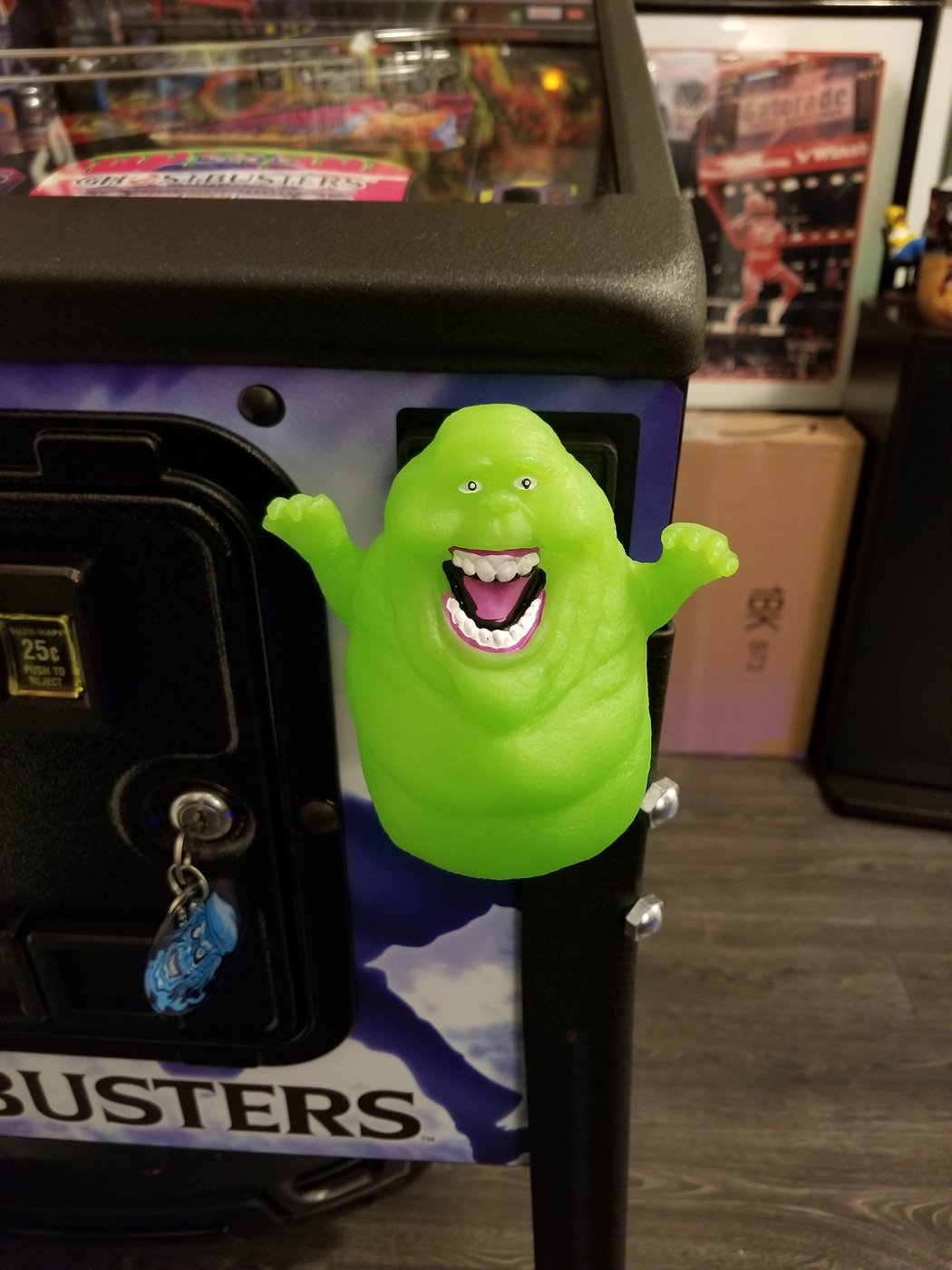 Slimer Ghostbusters Shooter Rod for Pinball Machine