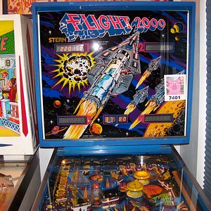 flight 2000 pinball machine for sale