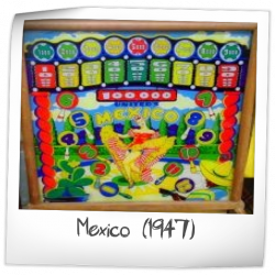 1947 United Mexico Pinball Machine Tune-up Kit